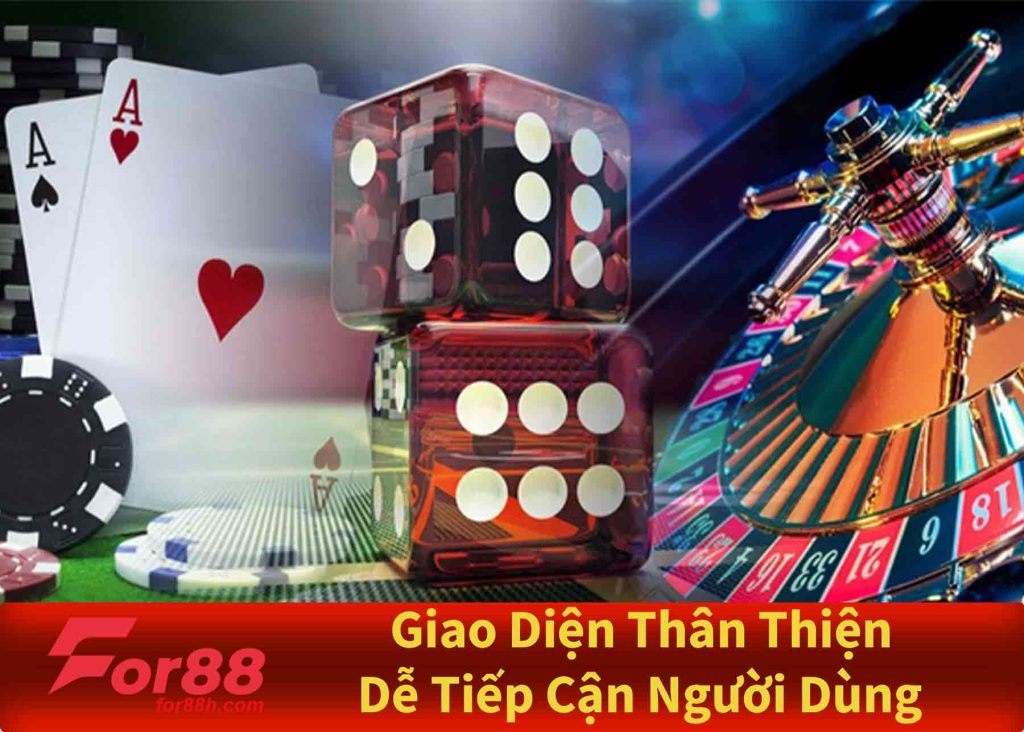 giao diện thân thiện, dễ tiếp cận người dùng