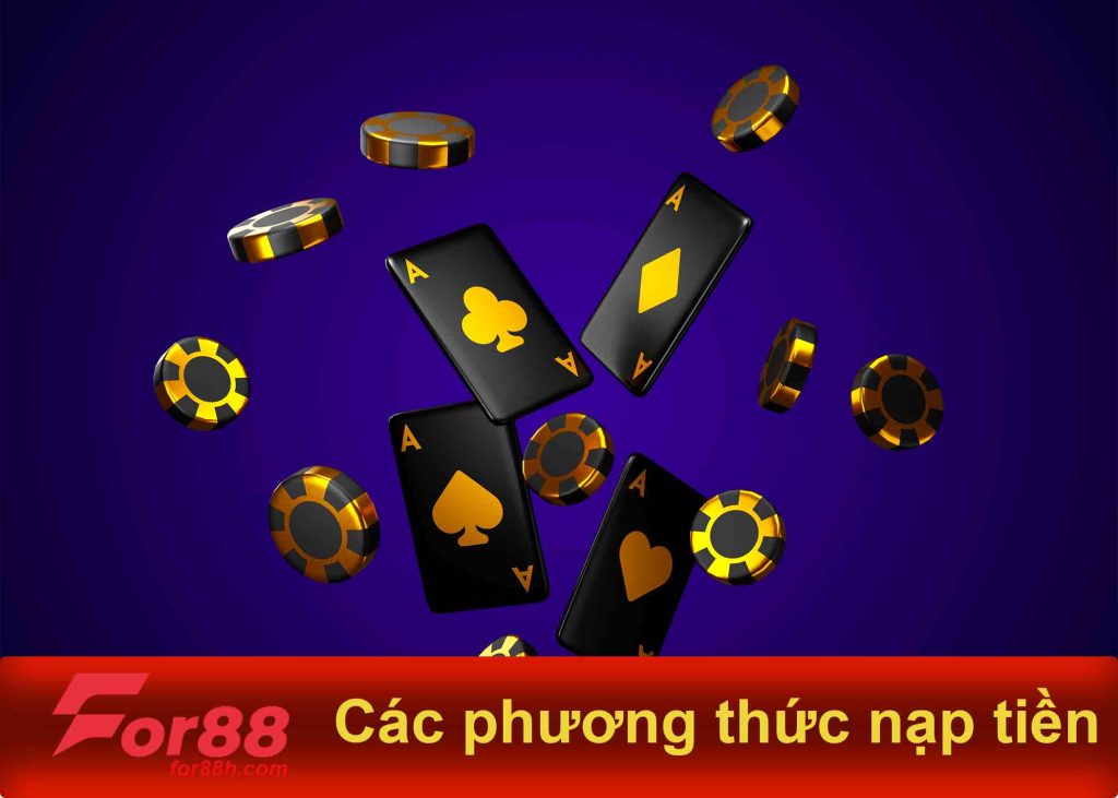 các phương thức nạp tiền